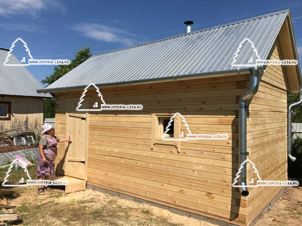 баня из бруса 5х3
