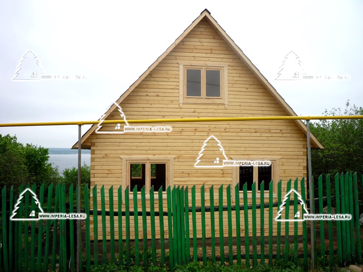 дом из бруса 6х6