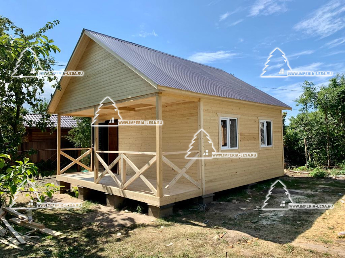 каркасный дом