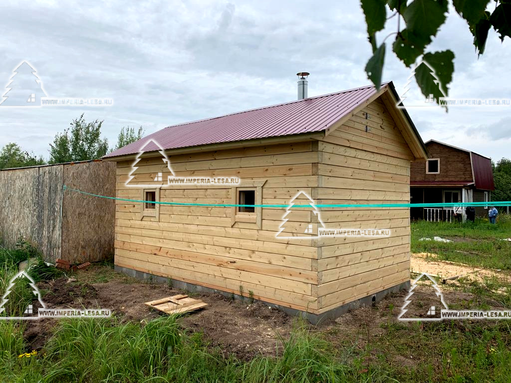 баня из бруса 5х3